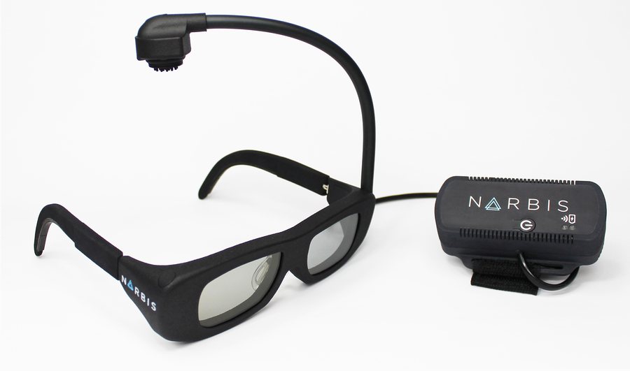 Narbis Neuro Smart Glasses complete home neurofeedback kit with sensor arm and armband